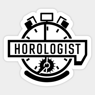 Horizon of Hours: The Horologist's Vision Sticker